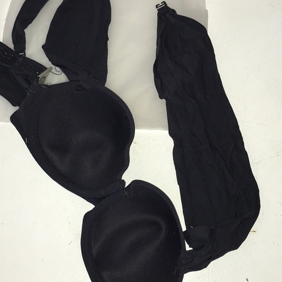Marie Jo L’Aventure “Daniel” Bra 2 way 36/B. Navy Blue Sexy Cut Thick Straps NWT - Picture 14 of 14